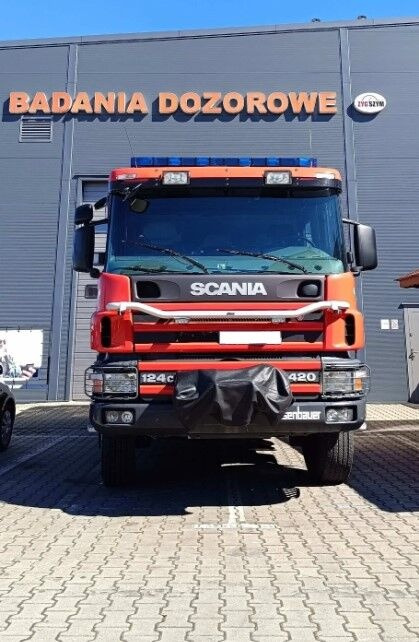 Ugunsdzēsēju mašīna Scania P124 4x4 Doka Fire truck: foto 2