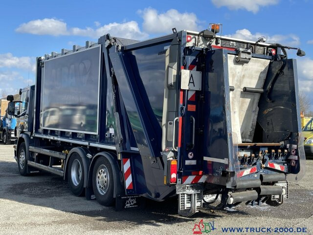 Atkritumu vedējs pārvadāšana atkritumu Scania P320 6x2 Faun Variopress 22m³+Zoeller Schüttung: foto 10