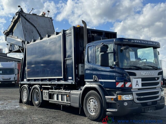 Atkritumu vedējs pārvadāšana atkritumu Scania P320 6x2 Faun Variopress 22m³+Zoeller Schüttung: foto 12