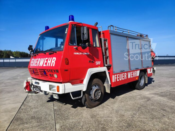  - STEYR 791 4x4 Feuerwehr Kran, Seilwinde & Lichtmast - Ugunsdzēsēju mašīna