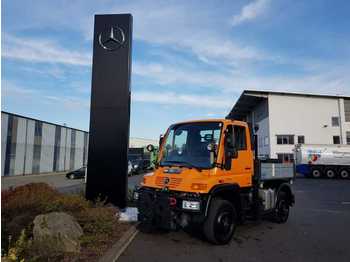 Mercedes-Benz UNIMOG U300 4x4 Hydraulik Standheizung Klima  - Bortu kravas automašīna/ Platforma