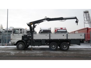 Kravas automašīna DAF 2300 6x6 OPEN BOX WITH HIAB CRANE