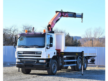 Bortu kravas automašīna/ Platforma, Kravas auto ar manipulatoru DAF CF 75.360: foto 2