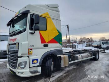 Konteineru vedējs/ Kravas automašīna ar noņemamā virsbūve DAF XF 410 BDF: foto 1