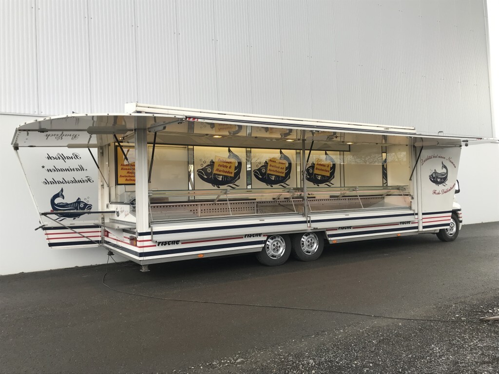 Tirdzniecības kravas automašīna IVECO FIAT (I) Ducato Verkaufswagen 6,3 m + Kühltheke, Fritteuse: foto 19