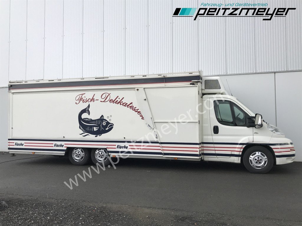 Tirdzniecības kravas automašīna IVECO FIAT (I) Ducato Verkaufswagen 6,3 m + Kühltheke, Fritteuse: foto 32