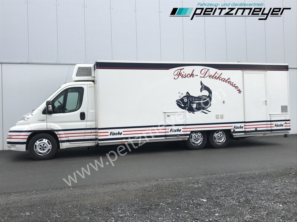 Tirdzniecības kravas automašīna IVECO FIAT (I) Ducato Verkaufswagen 6,3 m + Kühltheke, Fritteuse: foto 6