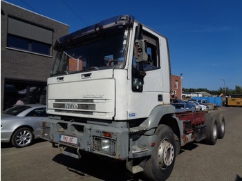 Šasija kravas automašīna Iveco Eurotrakker 260 E 35 6x4 manual lames french: foto 1