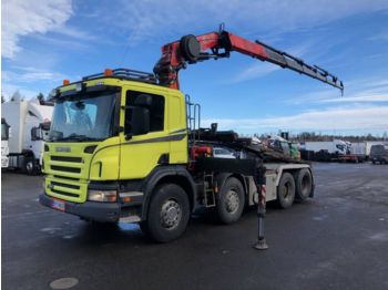Konteineru vedējs/ kravas automašīna ar noņemamā virsbūve SCANIA P420