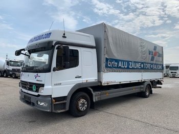 Kravas automašīna ar tentu Mercedes-Benz Atego 1229,Schlafkabine, Manual