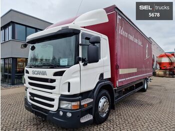 Kravas automašīna ar tentu Scania P 280 DB4X2MNB / Staplerhalterung