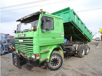 Kravas automašīna pašizgāzējs Scania 113M 380 6X4 meiller tipper