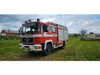 MAN 12.232 Allrad Feuerwehr mit Sperren  - Kravas automašīna: foto 2