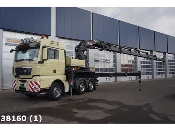 Kravas automašīna MAN TGX 26.480 6x4H/4 BLS Pritarder Hiab 85 ton/meter laadkraan: foto 1