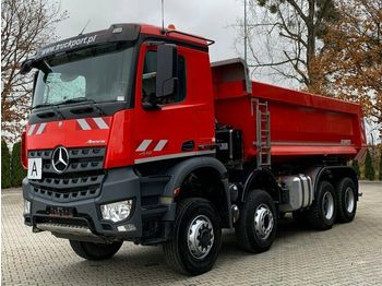 Kravas automašīna pašizgāzējs Mercedes-Benz AROCS 4142 8x6 Euro 6 Muldenkipper Schmitz: foto 1