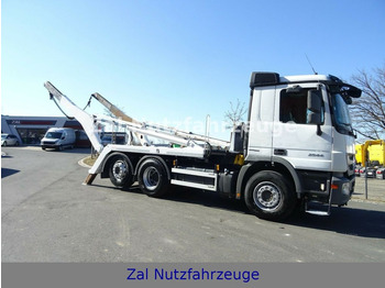 Būvgružu konteineru vedējs Mercedes-Benz Actros 2544 6X2   Multilift SLT 192 Teleskopie: foto 1