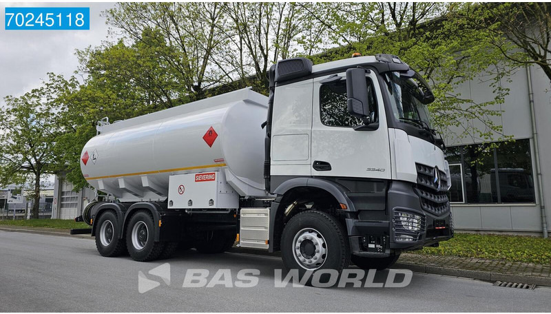 Jaunā Autocisterna pārvadāšana degvielas Mercedes-Benz Arocs 3340 6X4 20.000ltr Fuel tanker ADR EURO 3: foto 3