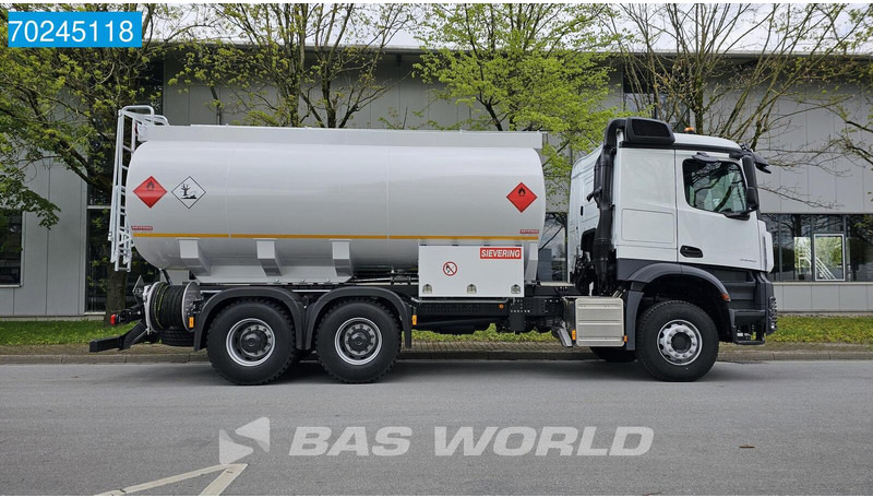 Jaunā Autocisterna pārvadāšana degvielas Mercedes-Benz Arocs 3340 6X4 20.000ltr Fuel tanker ADR EURO 3: foto 7