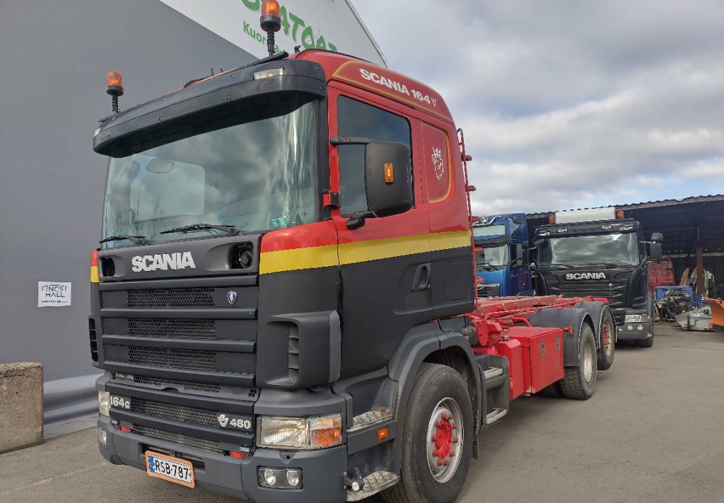 Scania R164 6x2 vaijerilaite  līzingu Scania R164 6x2 vaijerilaite: foto 3