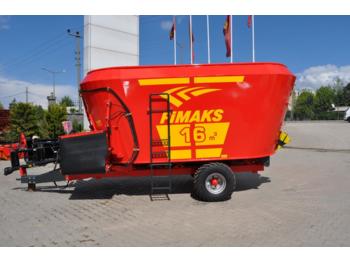 Fimaks Futtermischwagen 16m3 FMV 16 F/ feeding mixer / wóz paszowy - Lopbarības mikseris