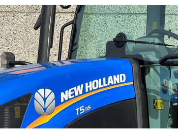 New Holland T5.115 Utility - Dual Command, climatisée, rampant  - Traktors: foto 4