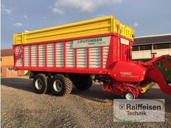 Savācējpiekabe Pöttinger Torro 6510 Combiline