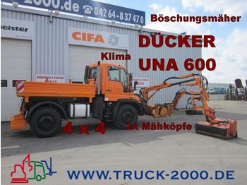 UNIMOG U500 Dücker UNA 600 *Böschungsmäher*Komunalhydr - Lauksaimniecības tehnika