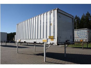 Maināmā virsbūve - furgons / - 200 x BDF Wechselkoffer 7,45 Rolltor Vermietung: foto 1