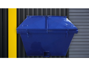 Jaunā Lift dumper pārvadāšana atkritumu Absetzmulde Absetzcontainer 7 cbm mit mit stahldeckel 7 symmetrisch: foto 1