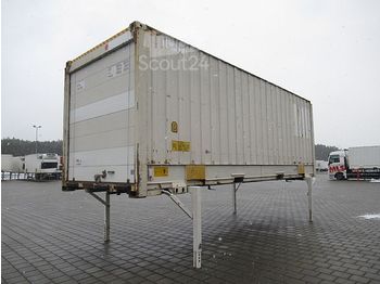 Maināmā virsbūve - furgons / - BDF Wechselkoffer 7,45 m Rolltor: foto 1