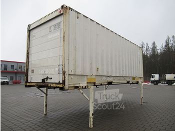 Maināmā virsbūve - furgons / - BDF Wechselkoffer 7,45 m kran- und stapelbar: foto 1