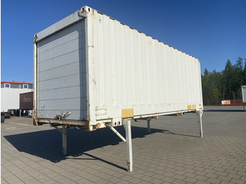 Maināmā virsbūve - furgons - BDF Wechselkoffer mit Rolltor 7,45 m kran- und stapelbar: foto 1