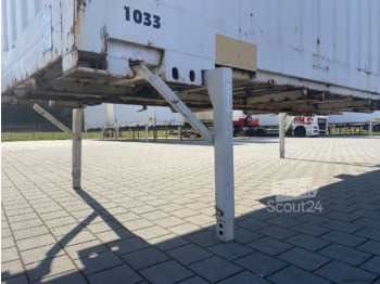 BDF Wechselkoffer mit Rolltor 7,45 m kran- und stapelbar - Maināmā virsbūve - furgons: foto 5
