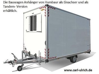 Celtniecības konteiners Humbaur - Bauwagen 254222-24PF30 Tandem
