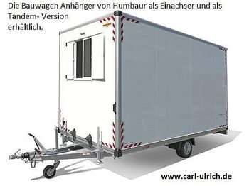 Jaunā Celtniecības konteiners Humbaur - Bauwagen 184222-24PF30 Einachser: foto 1