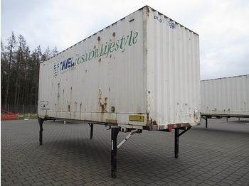 Maināmā virsbūve - furgons / - Jumbo Wechselkoffer Rolltor 7,45 m: foto 1