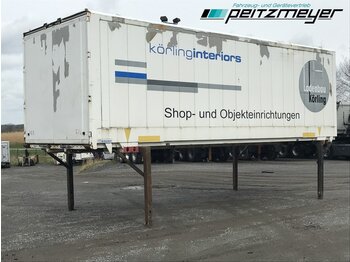 Maināmā virsbūve - furgons KRONE BDF - KOFFER - BRÜCKE WK 7,3 STG Hecktüren: foto 1