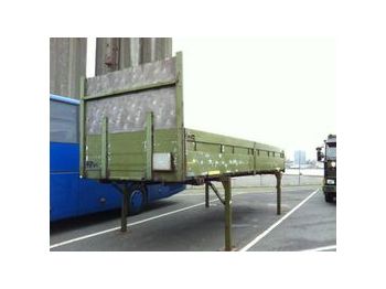 KRONE Body flatbed truckCONTAINER TORPEDO FLAKLAD NR. 104
 - Maināmā virsbūve/ Konteiner