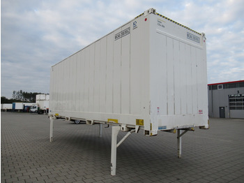 Maināmā virsbūve - furgons Kerex - Vermietung - Jumbo BDF Wechselkoffer 7.82 m mit Rolltor und Klapptische: foto 1