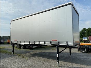 Kravas kaste ar tentu Kögel Wechselbritsche ENC74 --Neuwertig --