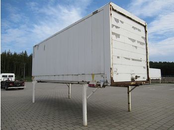 Maināmā virsbūve - furgons Krone - BDF Wechselkoffer 7,45 m Rolltor: foto 1