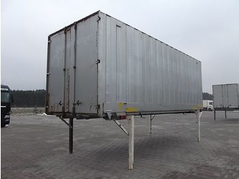 Maināmā virsbūve - furgons Krone BDF Wechselkoffer Portaltür 7,45m: foto 1