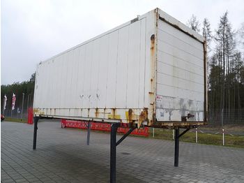 Maināmā virsbūve - furgons Krone BDF Wechselkoffer Stahl Glattwand Lagerbehälter: foto 1