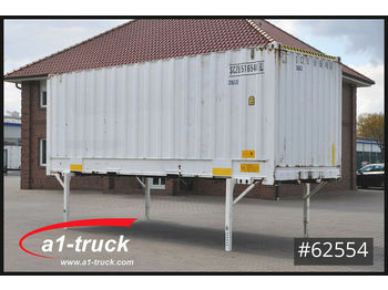Maināmā virsbūve - furgons Krone WB 7,45, Container, stapelbar, Staplertasche: foto 1