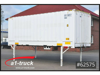 Maināmā virsbūve - furgons Krone WB 7,45, Container, stapelbar, Staplertasche: foto 1