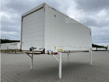Maināmā virsbūve - furgons Krone - Wechselkoffer mit Rolltor 7,45 m Glattwand: foto 1
