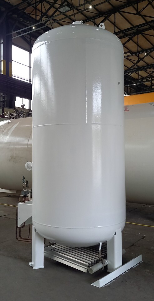 Uzglabāšanas tvertne Messer Griesheim Gas tank for oxygen LOX argon LAR nitrogen LIN 3240L: foto 4
