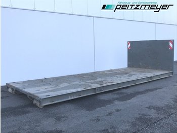 Huka konteiners Monza Abroll - Plattform Plato 6,5 m lang, neuwertig: foto 1