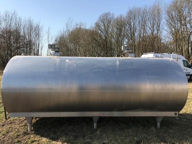 Tank konteiners pārvadāšana piena Müller Serab Kühltank 6000l: foto 2