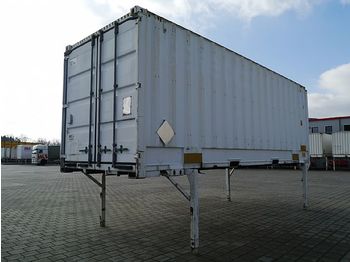 Maināmā virsbūve - furgons / - Wechselkoffer Portaltür 7,45 m stapel+kranbar: foto 1